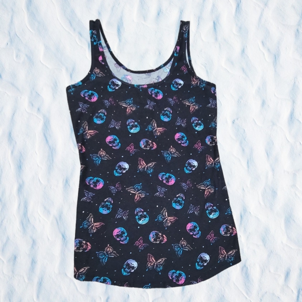 💀Skulls & Butterflies Tank Top💀